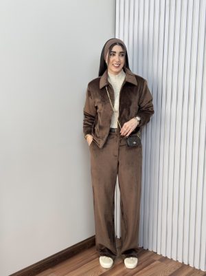 سویشرت شلوار مخمل